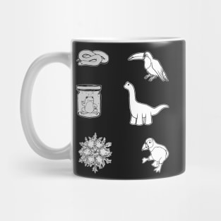 Sticker pack lineart Mug